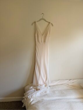 Watters | Dresses | Watters Brie Strapless Embellished Pearl Floral Aline Mini  Dress | Poshmark